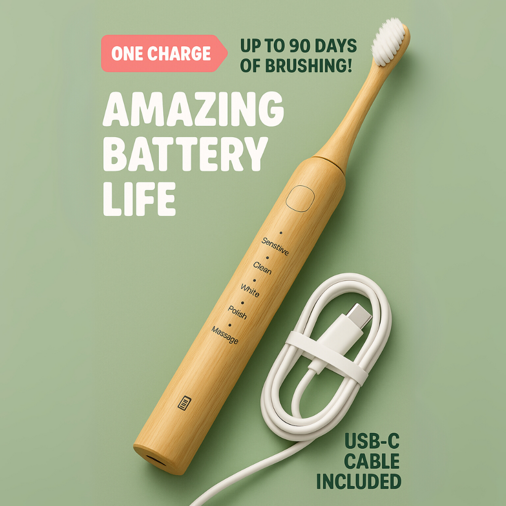 Sonic Bamboo Toothbrush